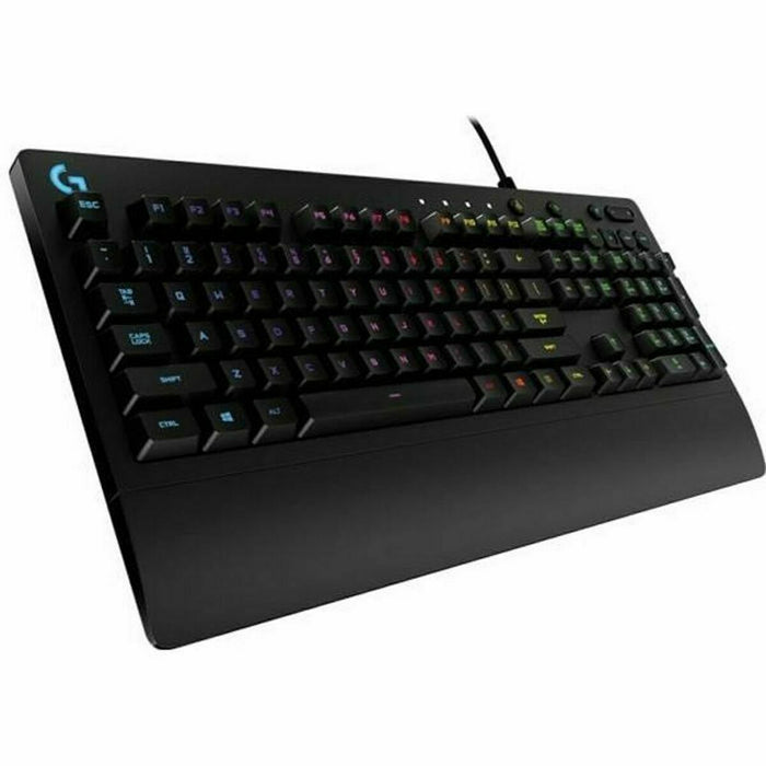 Clavier pour jeu Logitech Noir AZERTY (Reconditionné A)