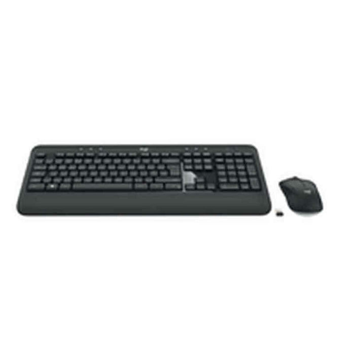 Teclado y Ratón Inalámbrico Logitech 920-008680 Negro Negro/Blanco Español Qwerty Español QWERTY