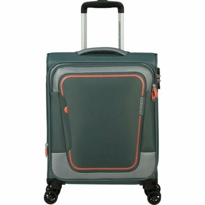 Cabin suitcase American Tourister Pulsonic Spinner Green 43,5 L 55 x 40 x 23 cm