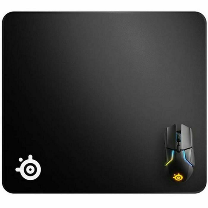 Tapis de Souris SteelSeries Qck Edge Medium Jeux Noir 27 x 32 cm