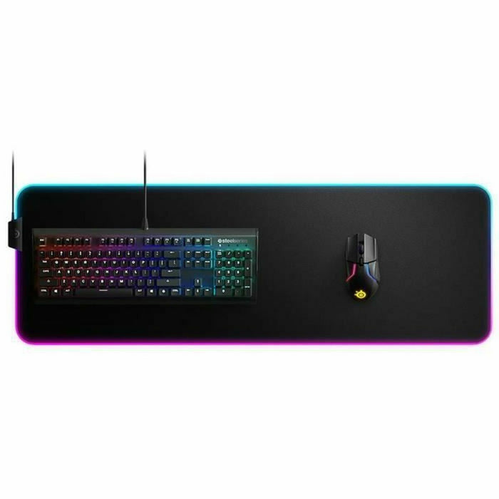 Alfombrilla Gaming SteelSeries Prism Cloth 3XL Negro 59 x 122 x 0,4 cm