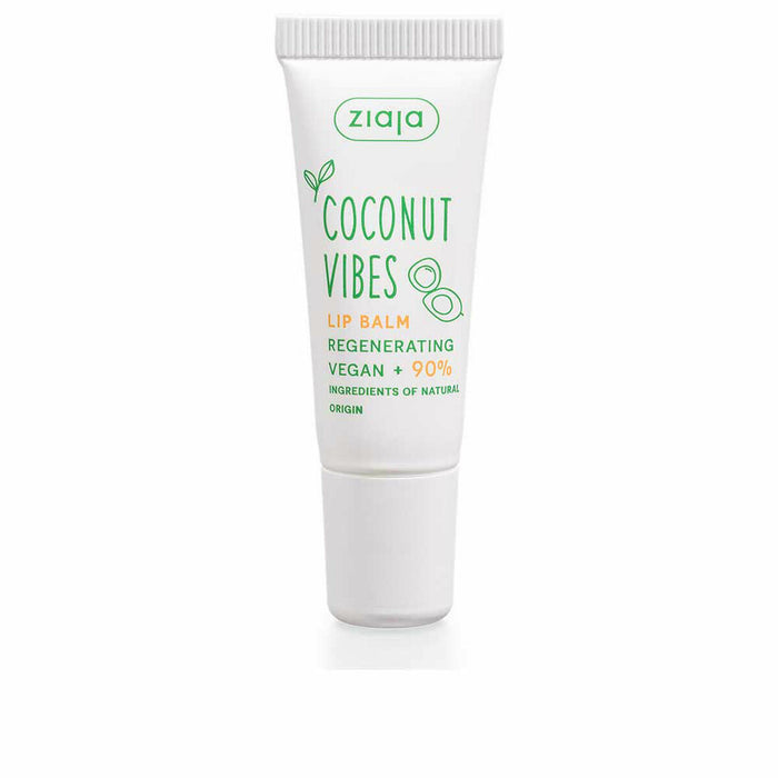 Baume à lèvres Ziaja Coconut and Orange Vibes 10 ml Régénérant