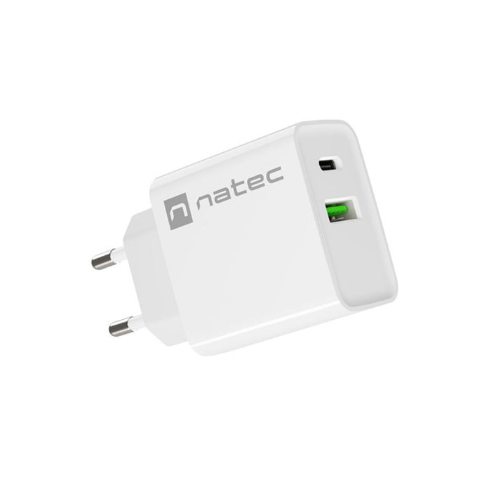 Chargeur mural Natec RIBERA NUC-2061 Blanc 20 W