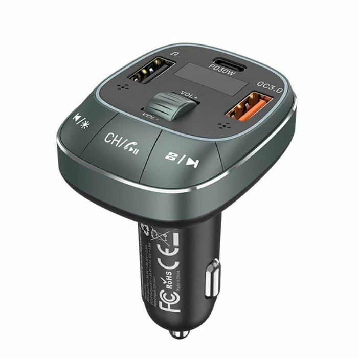 MP3 Player and FM Bluetooth Transmitter for Cars Vention FFLB0