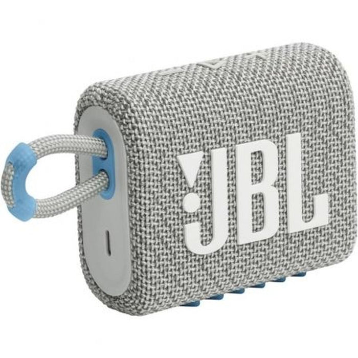 Haut-parleurs bluetooth portables JBL JBLGO3ECOWHITE Blanc