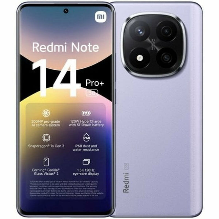 Smartphone Xiaomi Redmi Note 14 Pro Plus 5G 6,7" Octa Core 8 GB RAM 256 GB Purple