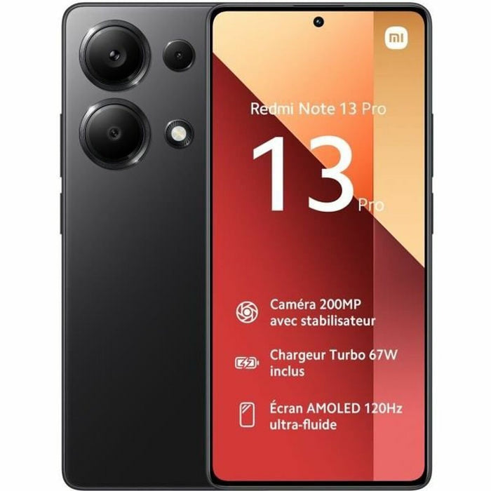 Smartphone Xiaomi Redmi Note 13 Pro 6,7" Octa Core 12 GB RAM 512 GB Negro