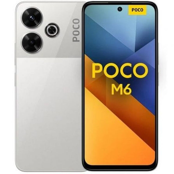 Smartphone Poco POCO M6 6,7" Octa Core 6 GB RAM 128 GB Argenté