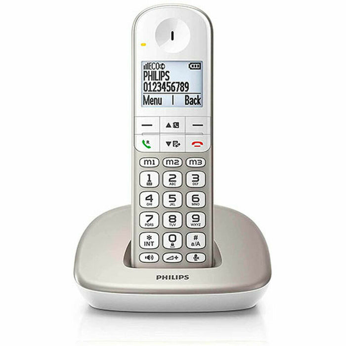 Téléphone Sans Fil Philips XL4901S/23 1,9" DECT Blanc