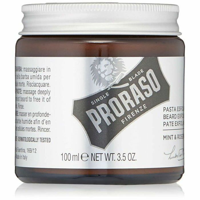 Facial Exfoliator Proraso 400803 Beard/Moustache 100 ml