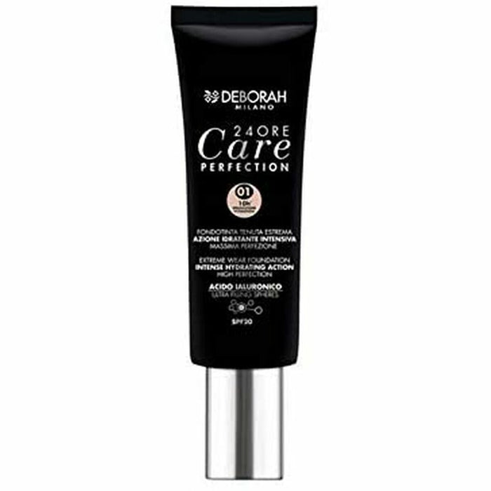 Base de Maquillage Crémeuse 24 Ore Care Perfection Deborah Nº 01 (30 ml)