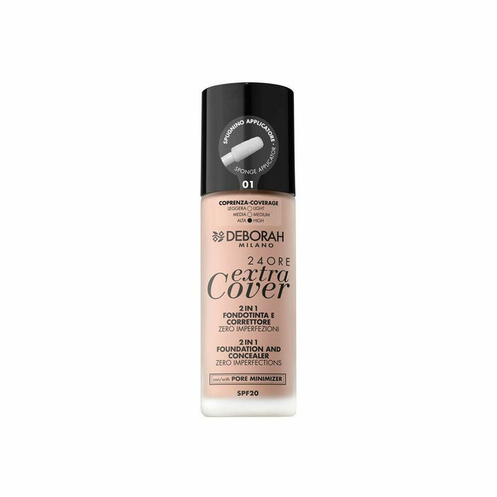 Crème Make-up Base 24 Ore Extra Cover Deborah 8009518333923