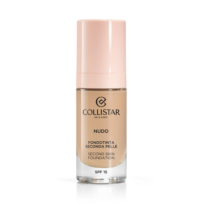 Fluid Foundation Make-up Collistar NUDO Nº 2R Beige rosato Spf 15 30 ml