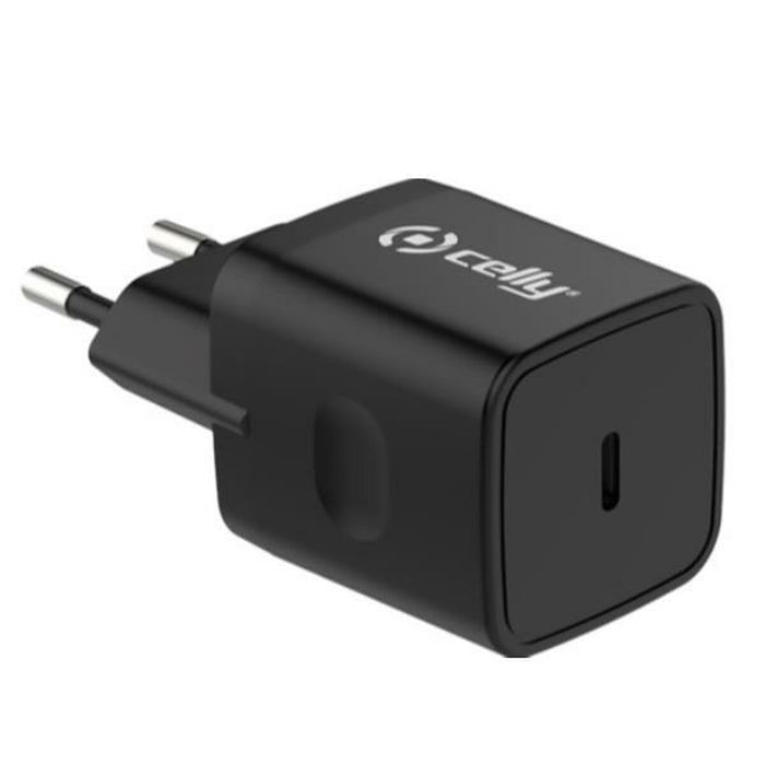 Wall Charger Celly PLTC20W Black 20 W