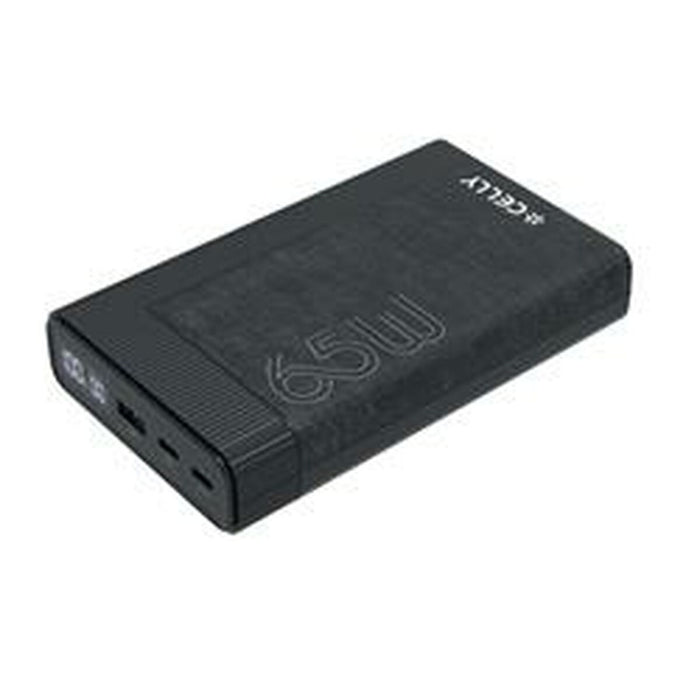 Powerbank Celly PBPD65W20EVOBK Noir 20000 mAh