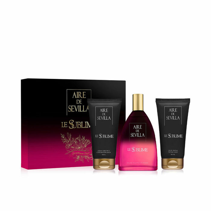 Set de Perfume Mujer Aire Sevilla Le Sublime EDT 3 Piezas