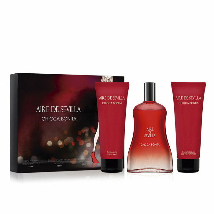 Set de Parfum Femme Aire Sevilla Chicca Bonita 3 Pièces