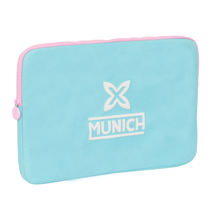 Funda para Portátil Munich Heaven Celeste 15,6'' 39,5 x 27,5 x 3,5 cm