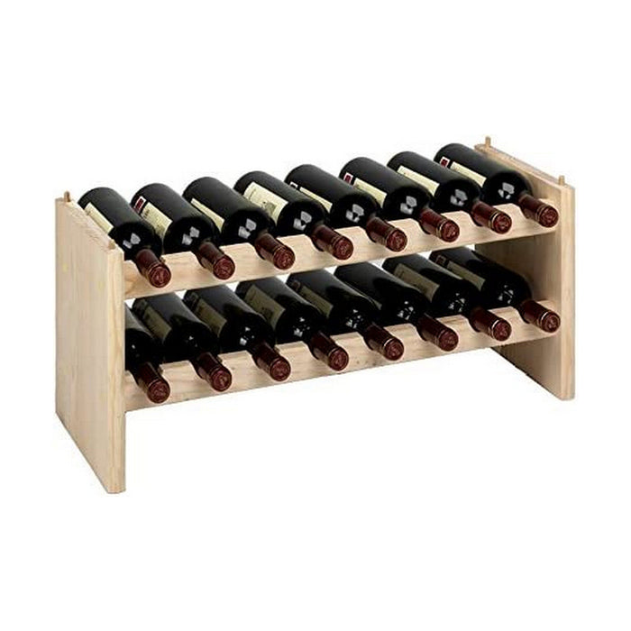 Range Bouteilles Astigarraga Merlot Marron Pin (68,8 x 25 x 30 cm)