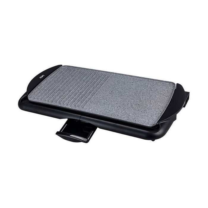 Plancha grill EDM 07667 Noir/Gris 2000 W