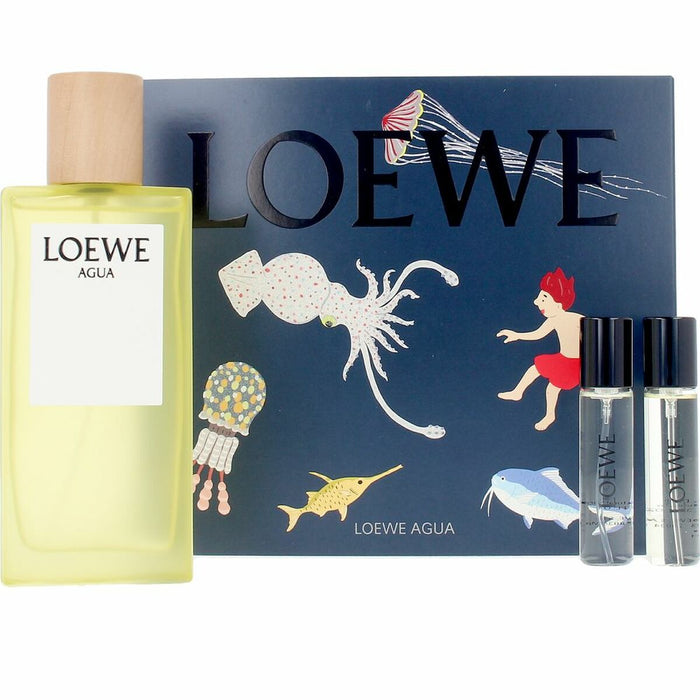 Set de Perfume Mujer Loewe AGUA DE LOEWE ELLA EDT 3 Piezas