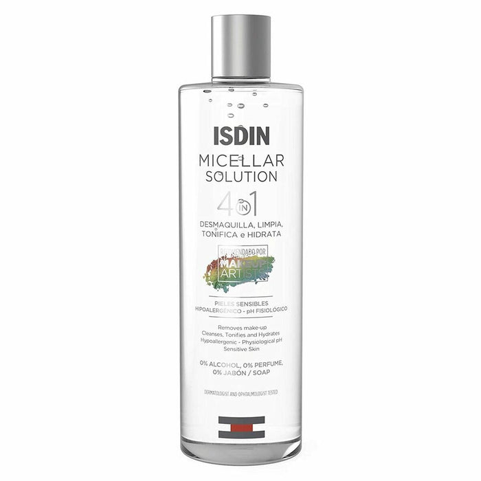 Agua Micelar Desmaquillante Isdin 4 en 1 (400 ml)