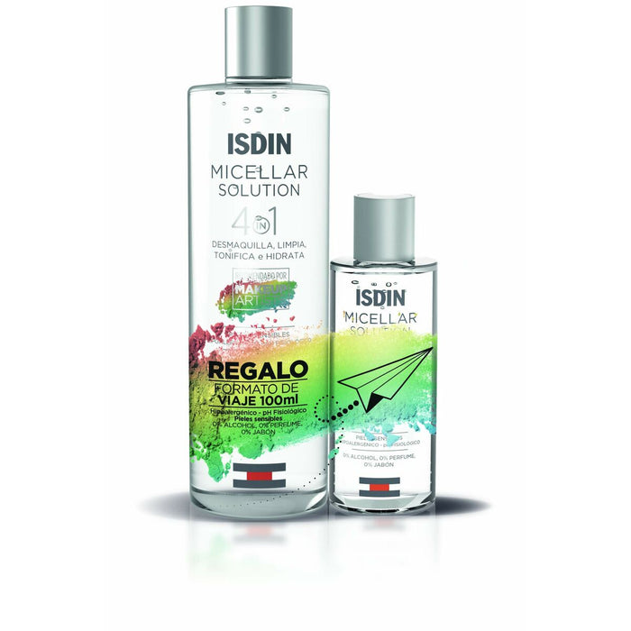 Agua Micelar Isdin MICELLAR SOLUTION 400 ml + 100 ml 4 en 1