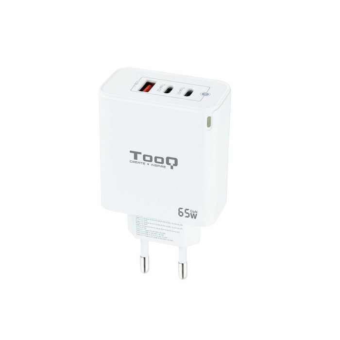 Wall Charger TooQ TQWC-GANQC2PD65WT 65 W