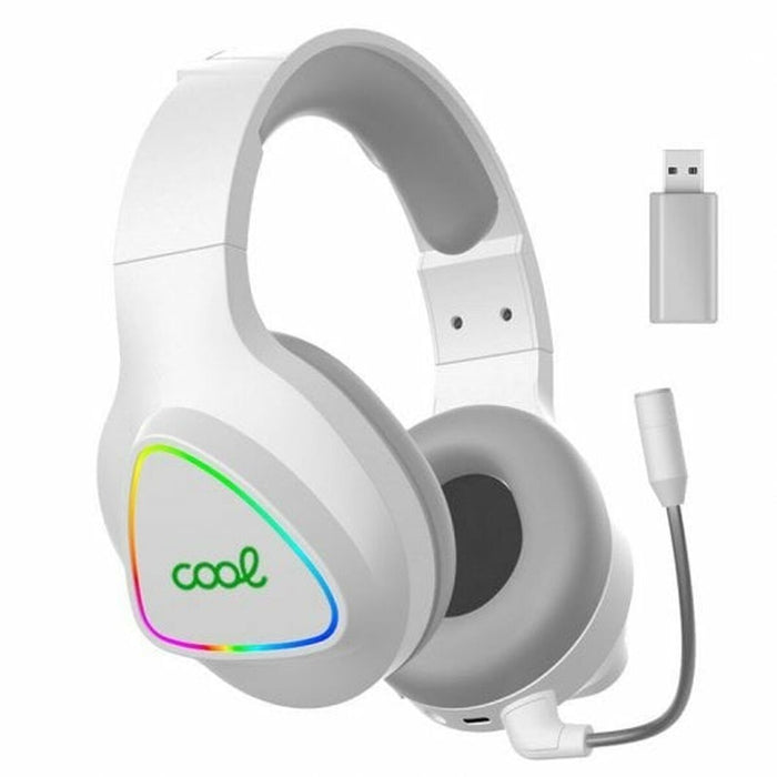 Auriculares con Micrófono Cool Blanco