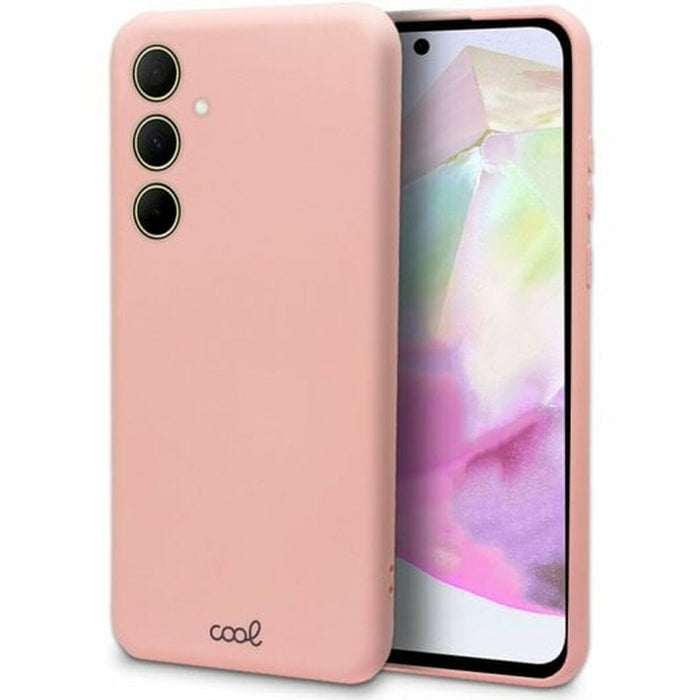 Protection pour téléphone portable Cool Galaxy A35 Rose Samsung