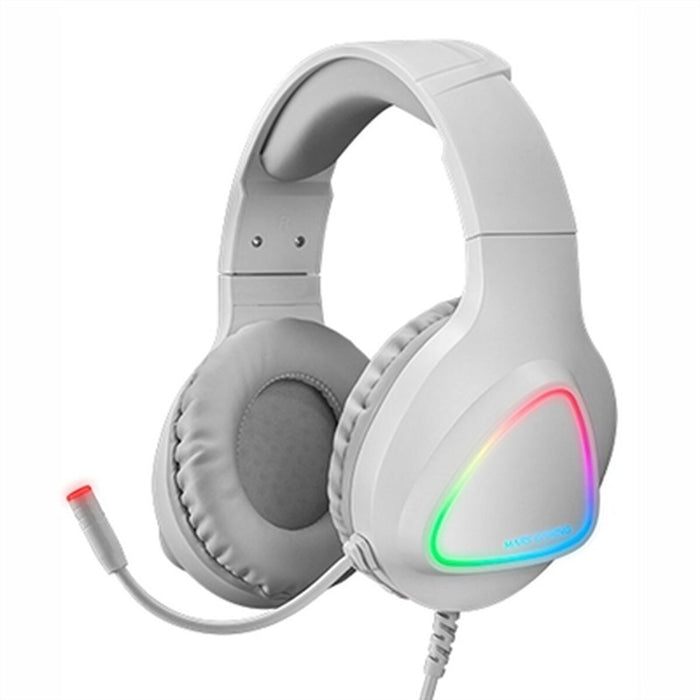 Gaming Earpiece with Microphone Mars Gaming MH222 White