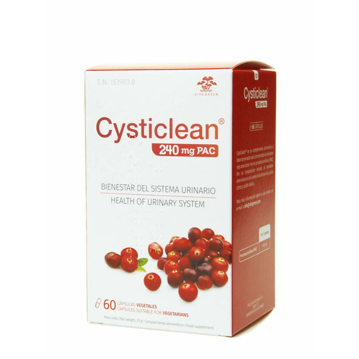 Suplemento digestivo CYSTICLEAN Classic 60 unidades