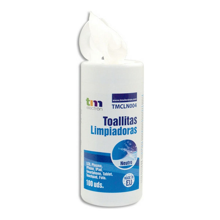 Paquete de Toallitas Limpiadoras TM Electron 100 uds