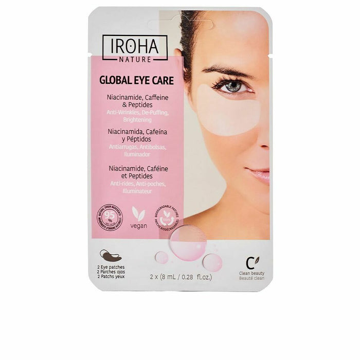 Mascarilla para Contorno de Ojos Iroha Global Eye Care 2 Unidades