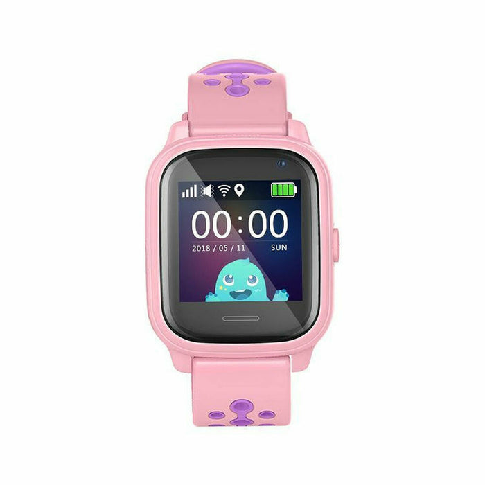 Montre intelligente LEOTEC KIDS ALLO GPS 1,3" Rose Acier