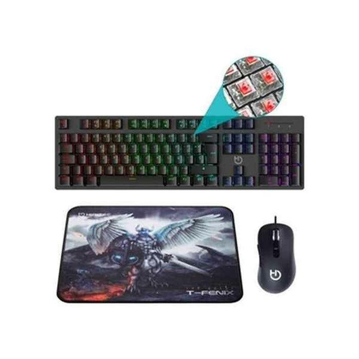 Teclado y Ratón Gaming Hiditec PAC010026