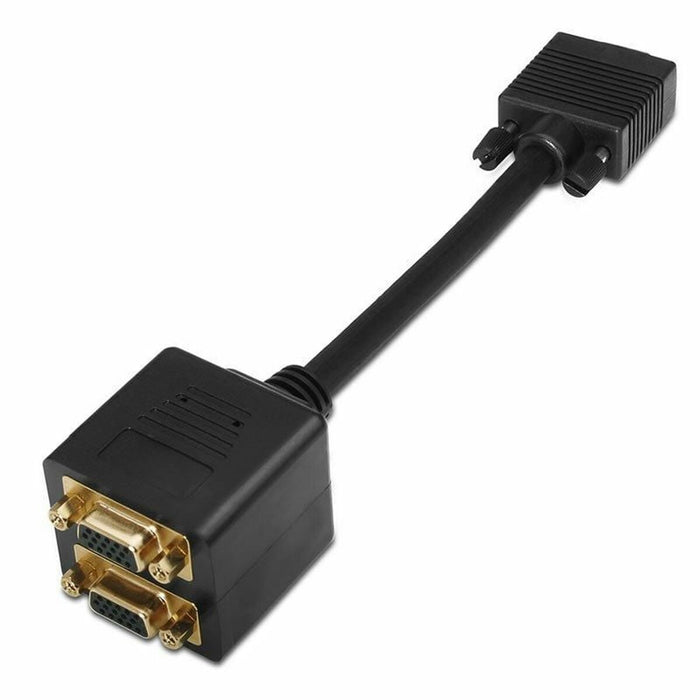 Adaptador VGA a Doble VGA Aisens A113-0080 (1 unidad)