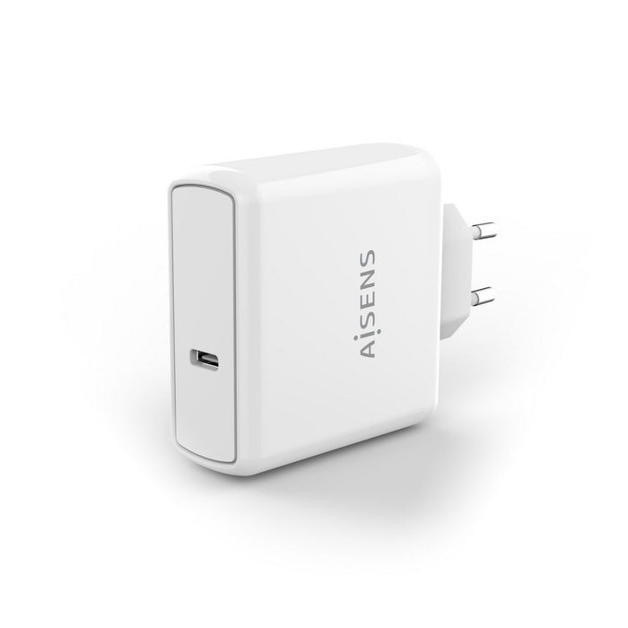 Cargador Aisens ASCH-1PD60-W Blanco 60 W USB-C (1 unidad)