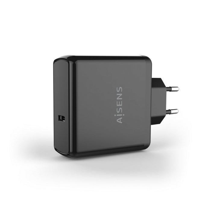 Cargador Aisens Cargador PD3.0 QC3.0 1 Puerto 1xUSB-C 60W, Negro USB-C Negro