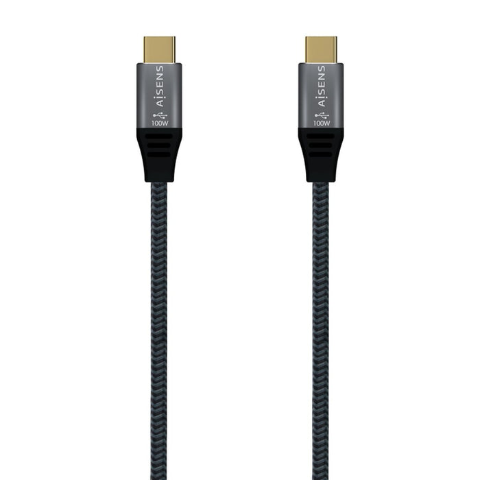 Cable USB C Aisens A107-0670 0,6 m Gris