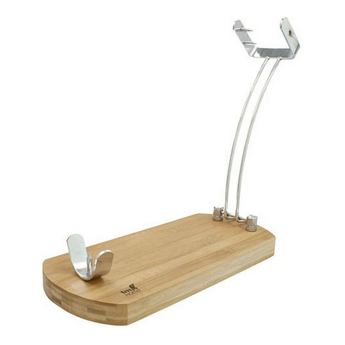 Jamonero Plegable Bambú (37,5 x 16,5 cm)