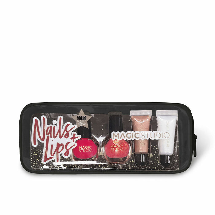 Make-Up Set Magic Studio Nails & Lips 5 Pieces