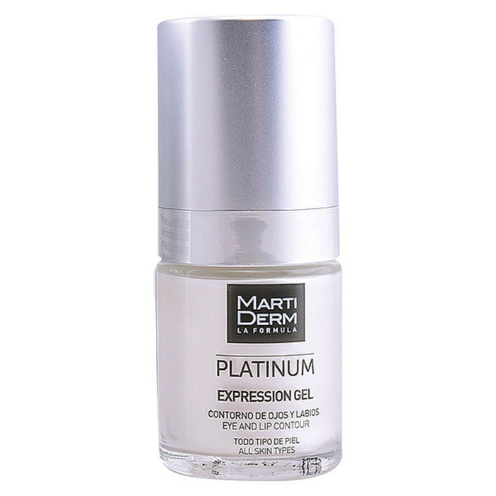 Tratamiento para el Contorno de Ojos y Labios Platinum Martiderm Platinum Expression (15 ml) 15 ml