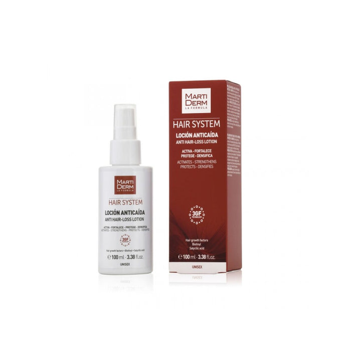 Anti-Hair Loss Lotion Martiderm HAIR SYSTEM 100 ml