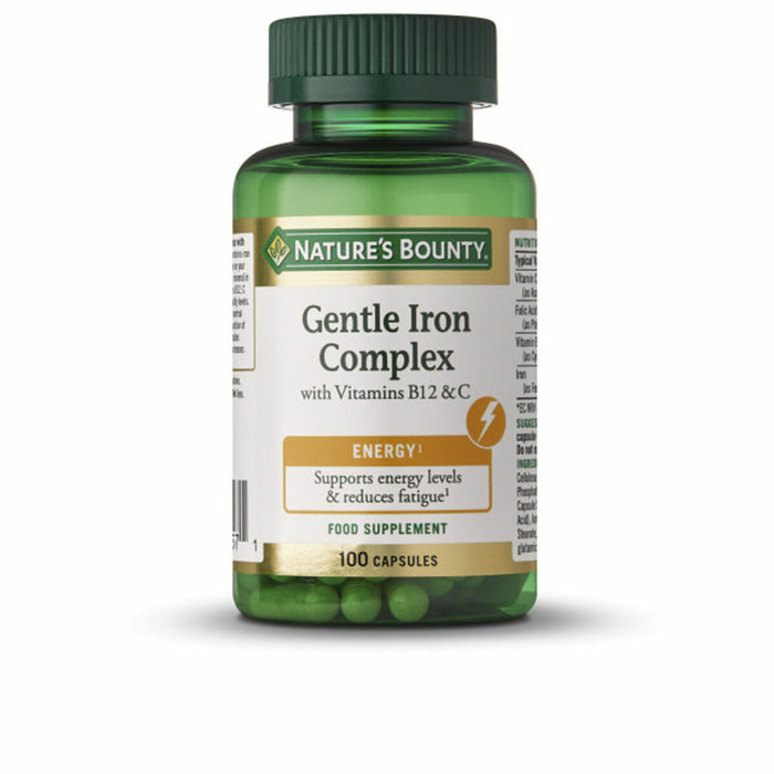 Food Supplement Nature's Bounty Gentle Iron Complex Iron 100 Units