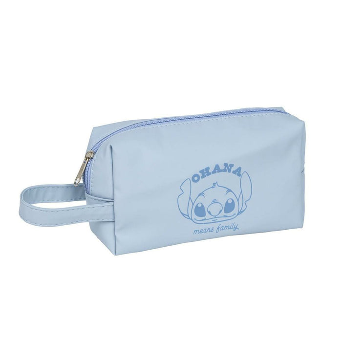 Travel Vanity Case Stitch Light Blue 21 x 11 x 7 cm