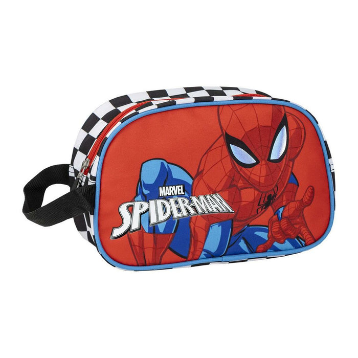 Travel Vanity Case Spider-Man Fuchsia 100 % polyester