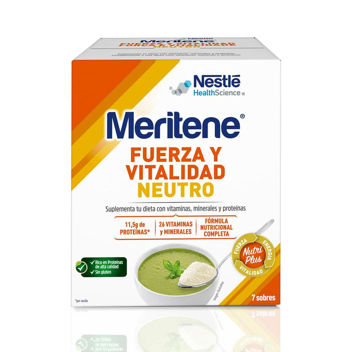 Multinutrientes Meritene Fuerza Y Vitalidad 50 g 7 Unidades