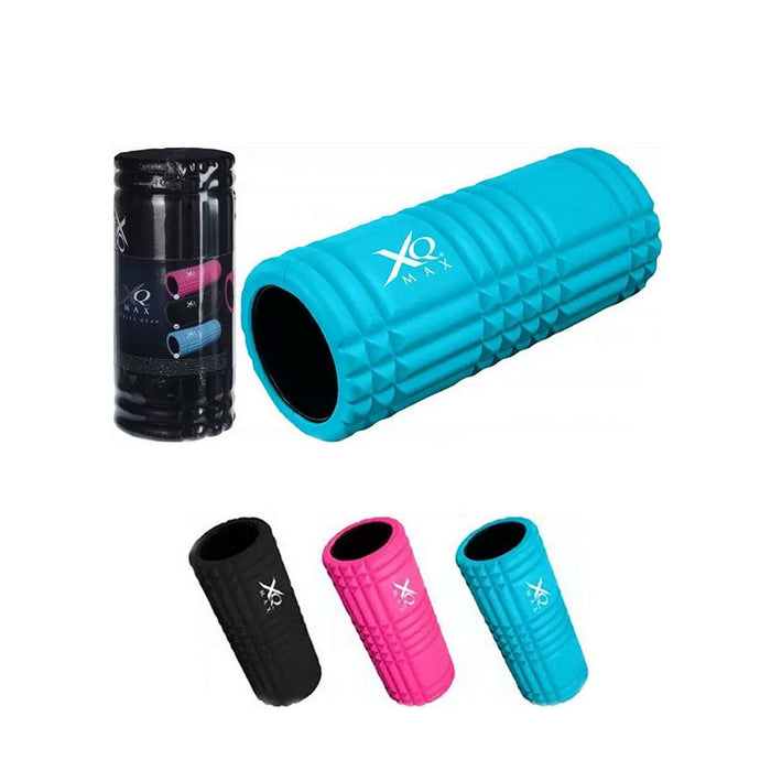 Rouleau XQ Max Foam Roller Masseur Rigide Ø 14,5 x 33 cm Feuille de Mousse