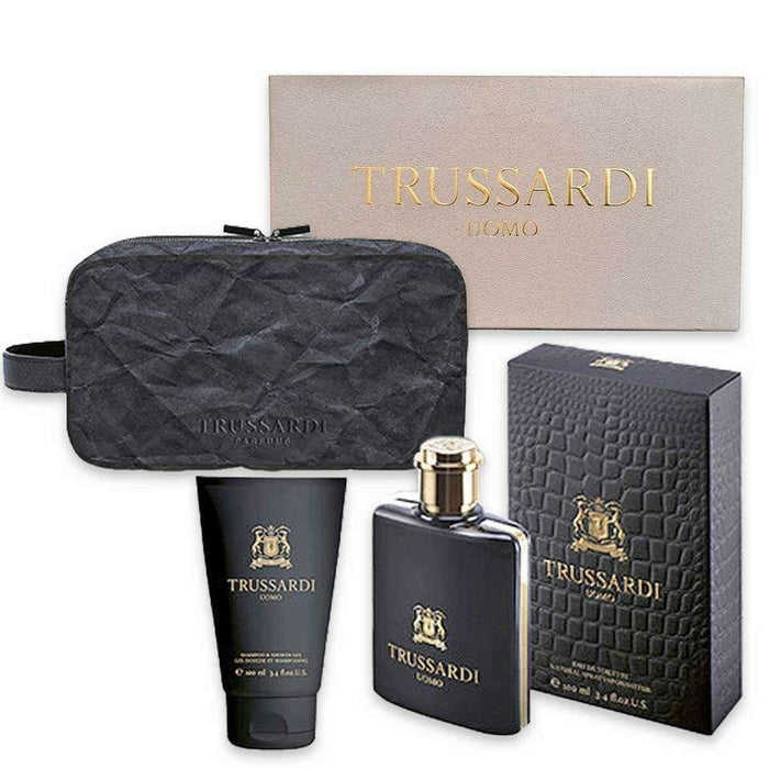 Set de Parfum Homme Trussardi Uomo 3 Pièces